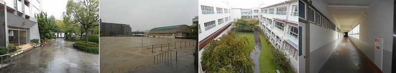 台風のため臨時休校